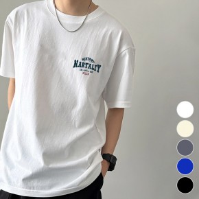 NAETAIY 영문 반팔 티셔츠 ELC-9043