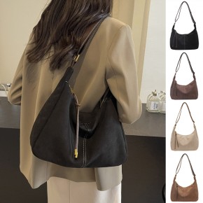 스웨이드 숄더 크로스백 ELG-246