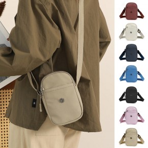 솔리드 나일론 미니 크로스백 ELG-253