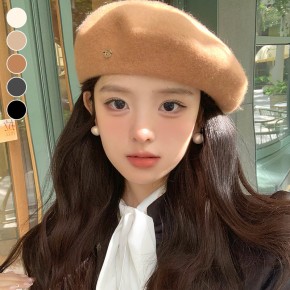 골드B장식 베레모 ELM-284