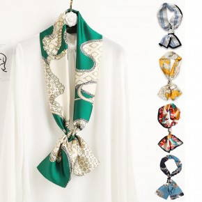 여성 쁘띠 직사각 실크 스카프 22종 모음전 LM-0278