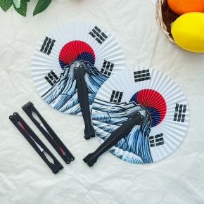 태극문양 접이식 손부채 LM-0690
