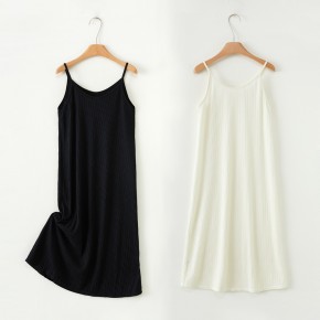 플리츠 끈나시 원피스 2color 플리츠 끈나시 원피스 2color LM-0664