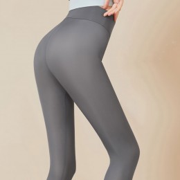 하이웨스트 신축성좋은 얇은 무발 아이스 여름레깅스 NF-44