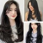 세린 레이어드 C컬 원터치 부분가발 SD-250730