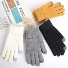 쥬타 스마트터치 와플 니트 장갑 SD-251010