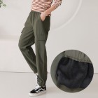 셀피아 안감양털 모노 카고 조거바지 SD-251018