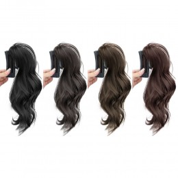 물결 웨이브 스퀘어집게 가발 SD-240526