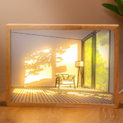 감성 그림 LED 액자