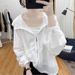 여성 바람막이 방풍 후드집업자켓 UC-0186