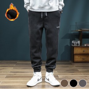 허리밴딩 코듀로이 조거 기모 바지 URD-443