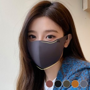 남여공용 무봉재 로고 패션 마스크 URD-470