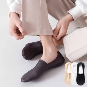 남자 여름 메쉬 벗겨짐 방지 통풍 양말 덧신 URK-503