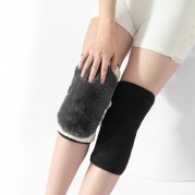 두툼 융털 안감 방한 무릎 보호대 2P URK-526